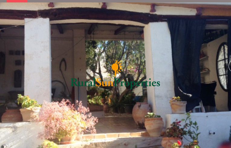 Farmhouse for sale. Typical restored cortijo in the South of Spain-Murcia-Ricote