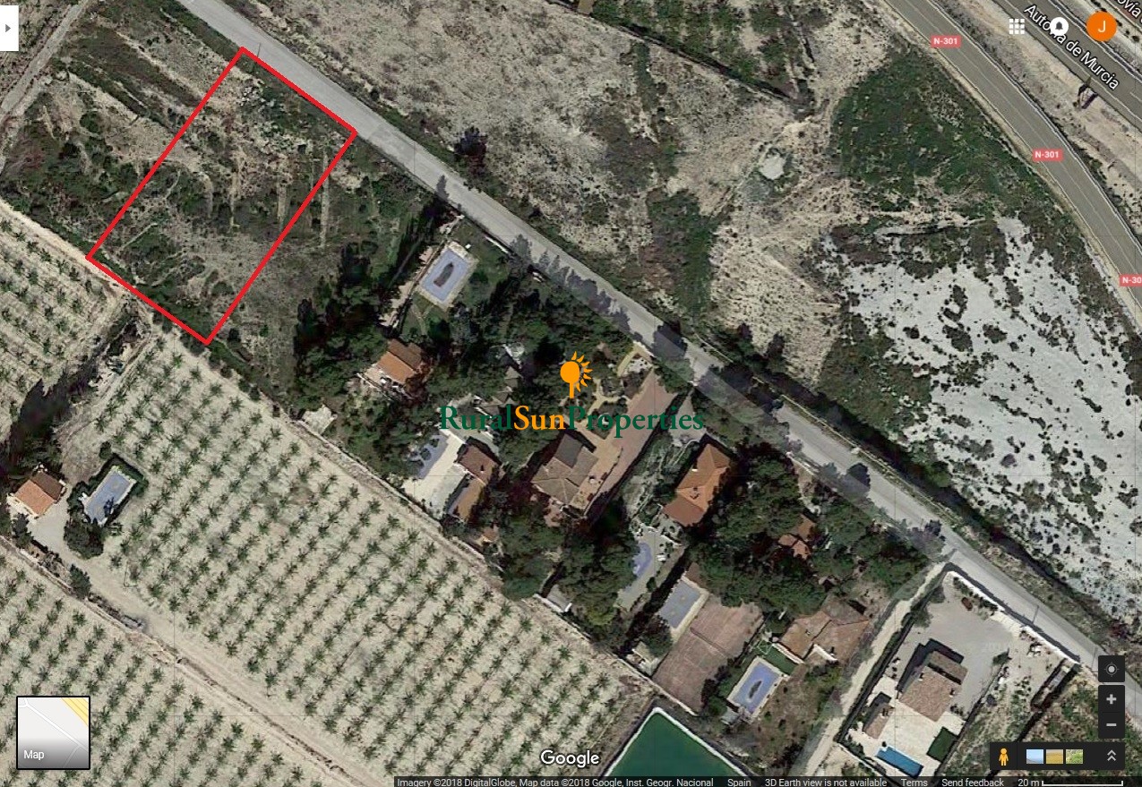Building plot in Archena, Murcia.