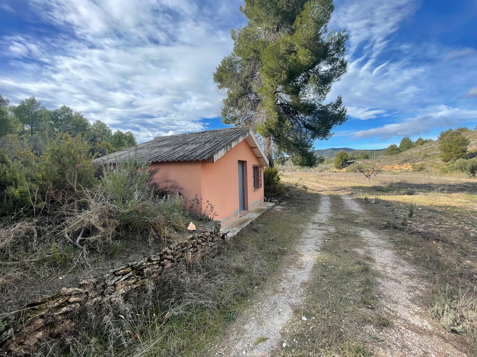 Bullas countryside: Country house in beautiful valley surrounded by mountains and vineyards with panoramic views