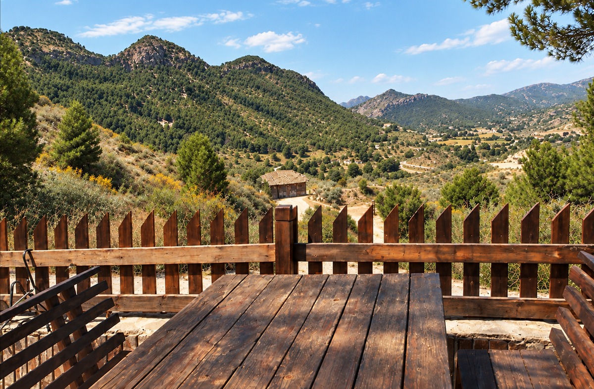 Venta finca monte con casa en Murcia